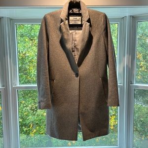 Superdry Grey women’s pea coat - S